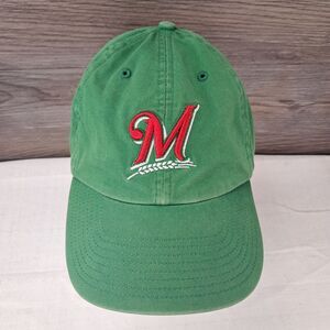 Milwaukee Brewers Hat Cap Strapback Adult Green Clover St. Pats Day Irish